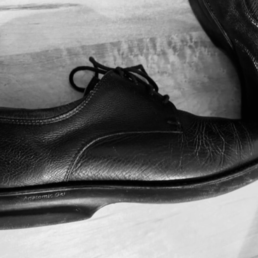 Anatomica Black Brazilian Leather Lace-ups